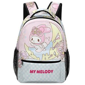 ifmaxcox m-y melody backpack school bag withe side pokect large suitable for hiking camping picnic