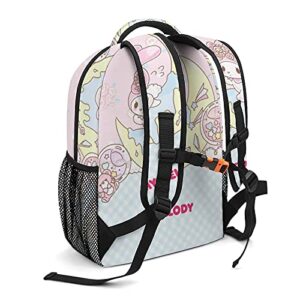 IFMAXCOX M-y Melody backpack school bag withe side pokect large suitable for hiking camping picnic