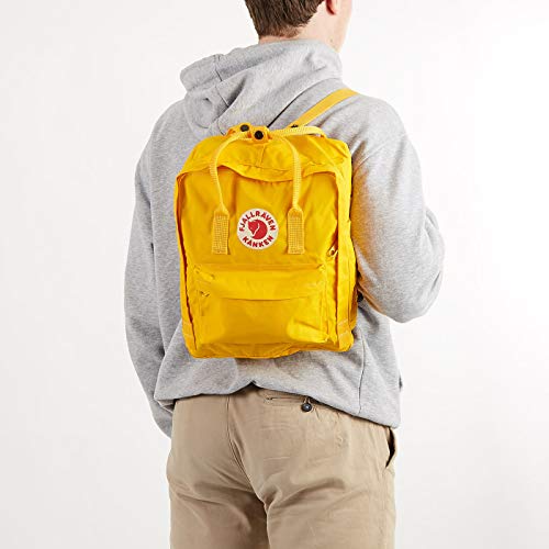 Fjallraven Men's Kånken, Warm Yellow, One Size