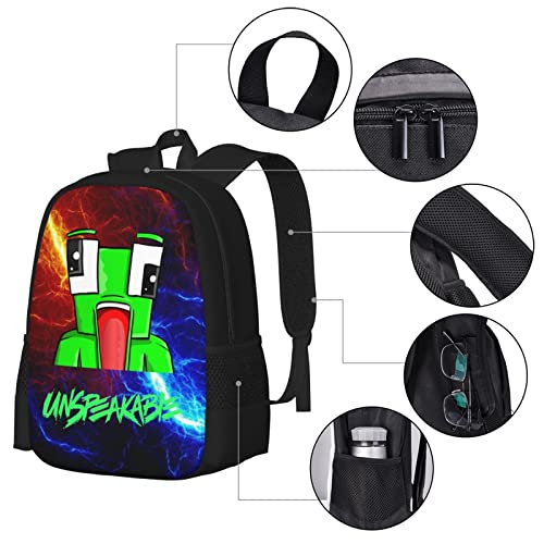 Cartoon Backpack For Men Women Multi-Function Kawaii Travel Backpack Daypack Quick Dry Laptop Backpack For Daily Life