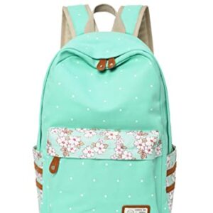Duuloon Students Casual Classic Basic Lightweight Backpack Gudetama Canvas Travel Backpack School Bookbag