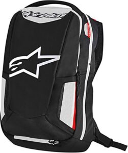 alpinestars 3517-0403 black/white/red 25 liter city hunter backpack