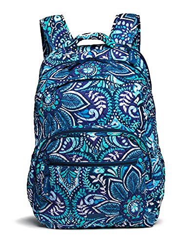 Vera Bradley Essential Backpack Blue Island Medallion