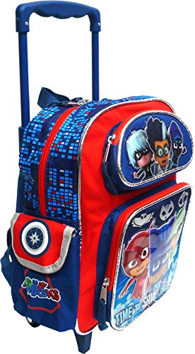 PJ Masks Backpack 12" Roller Boys Book bag GO GO GO School Backpack