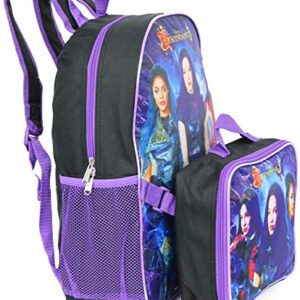 Descendants Girl's 16" Backpack W/Detachable Lunch Box