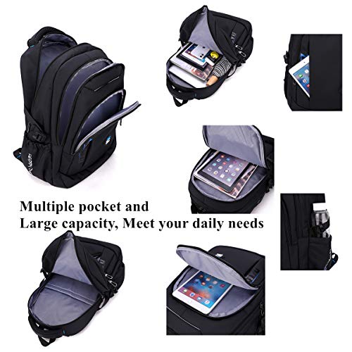 Elementary Trolley Backpack Senior High School Rolling Carry-on Luggage BookBag with Wheels for Teens