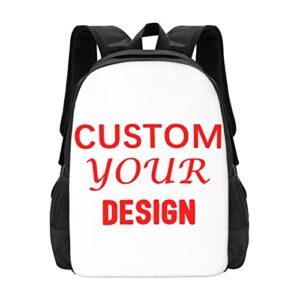 custom laptop backpack personalized large capacity shoulder schoolbag add your own name travel backpack custom backpack