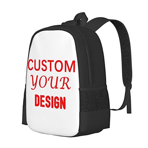 Custom Laptop Backpack Personalized Large Capacity Shoulder Schoolbag Add Your Own Name Travel Backpack Custom Backpack