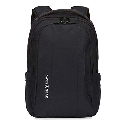 SwissGear 3573 Compact Laptop Backpack, Black, 17-Inch