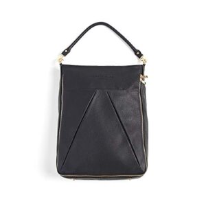 alesya bags maribelle travel laptop bag (black with gold hardware)