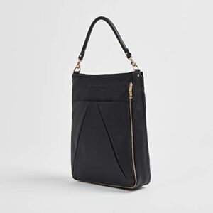Alesya Bags Maribelle Travel Laptop Bag (Black with Gold Hardware)