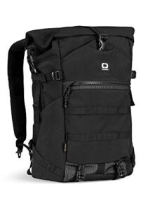 ogio alpha convoy 525r rolltop backpack, black