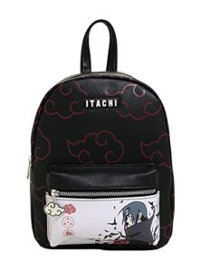 naruto shippuden itachi akatsuki mini backpack