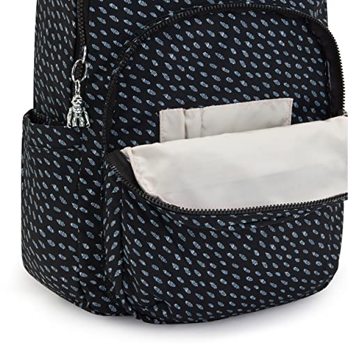 Kipling Women's Seoul 15” Laptop Backpack, Durable, Roomy with Padded Shoulder Straps, School Bag, Ultimate Dots, 13.75''L x 17.25''H x 8''D