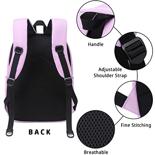 Lanola Laptop Backpack,Cool Student Backpack, Travel Business Backpack-Purple