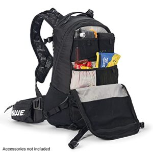 USWE Shred 25L Backpack, a High End Daypack for MTB, E-MTB, Mountain Bike, Black