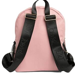 Betsey Johnson Josie Quilted Full Size Backpack Blush One Size