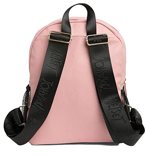 Betsey Johnson Josie Quilted Full Size Backpack Blush One Size