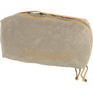 mystery ranch spiff kit – travel accessories, toiletry bag, wood waxed, large