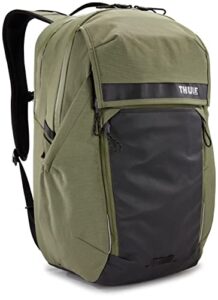 thule paramount commuter backpack 27l, olivine
