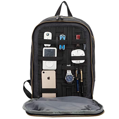 Cocoon Innovations Cocoon MCP3414BK Urban Adventure 16" Slim Backpack with Built-in Grid-IT!® Accessory Organizer (Black)