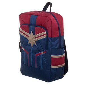 marvel captain marvel padded strap laptop backpack bookbag