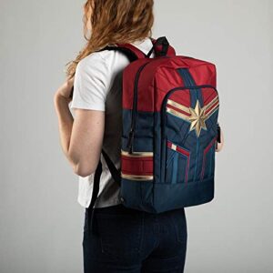 Marvel Captain Marvel Padded Strap Laptop Backpack Bookbag