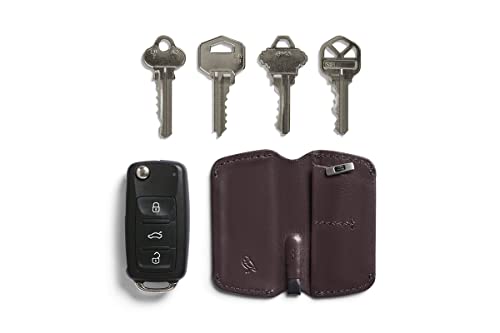 Bellroy Leather Key Cover (Max. 4 keys) - Deep Plum