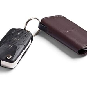 Bellroy Leather Key Cover (Max. 4 keys) - Deep Plum