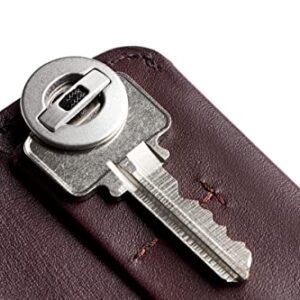 Bellroy Leather Key Cover (Max. 4 keys) - Deep Plum