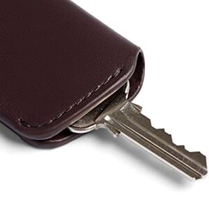 Bellroy Leather Key Cover (Max. 4 keys) - Deep Plum