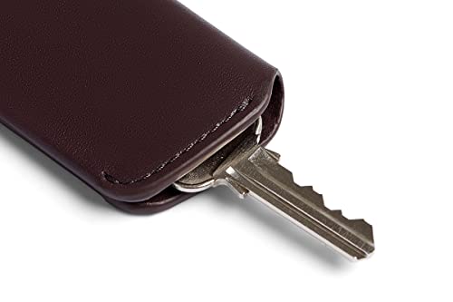 Bellroy Leather Key Cover (Max. 4 keys) - Deep Plum