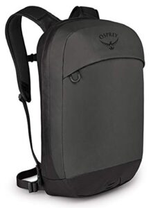 osprey transporter panel loader laptop backpack, black, one size