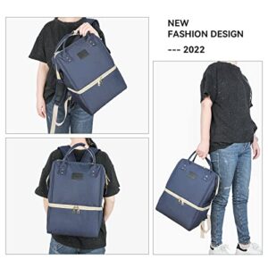 Breast Pump Backpack (Navy Blue)