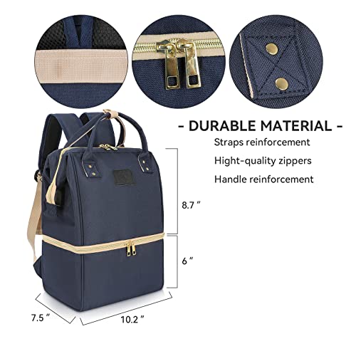 Breast Pump Backpack (Navy Blue)