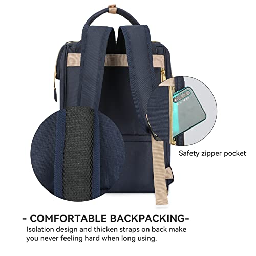 Breast Pump Backpack (Navy Blue)