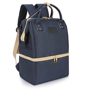 Breast Pump Backpack (Navy Blue)