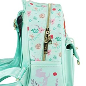 Disney The Little Mermaid Wondapop 11 Inch Vegan Leather Mini Backpack