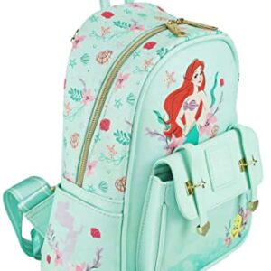 Disney The Little Mermaid Wondapop 11 Inch Vegan Leather Mini Backpack