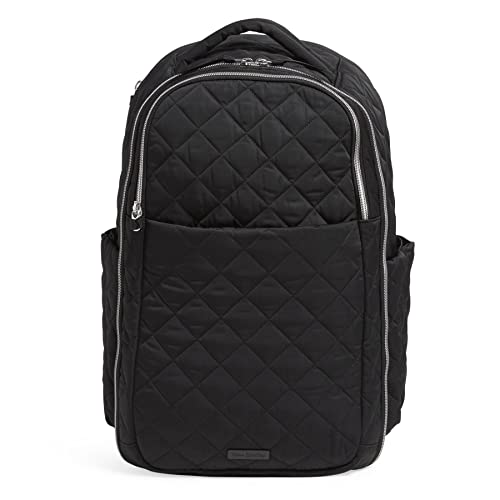 Vera Bradley Performance Twill Backpack Travel Bag, Black