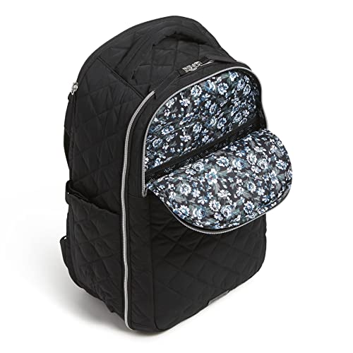 Vera Bradley Performance Twill Backpack Travel Bag, Black