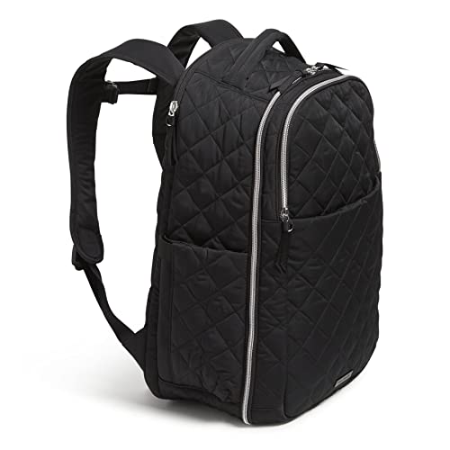 Vera Bradley Performance Twill Backpack Travel Bag, Black