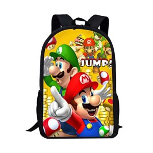 jizokacw stylished boys girls japanese game laptop bag for game lover backpack for teen adult men women