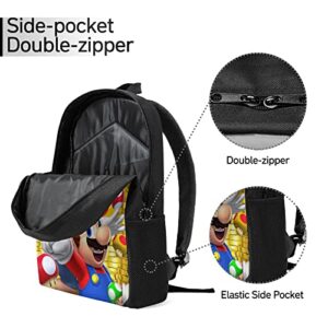 Jizokacw Stylished Boys Girls Japanese Game Laptop Bag for Game Lover Backpack for Teen Adult Men Women