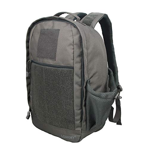 GreenCity Classic Backpack School Book Bag Business College Students Casual Daypack 15.6 Inch，Grey