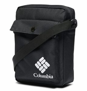 columbia unisex zigzag side bag, black, one size