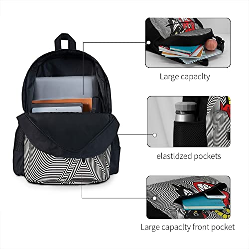 Lil Darkie Adult Backpack Waterproof Travel Backpack Laptop Bagpack Outdoor Adventure Bag