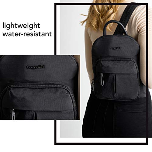 Baggallini womens 2.0 Convertible Backpack 2 0 with RFID, Sterling Shimmer, One Size US