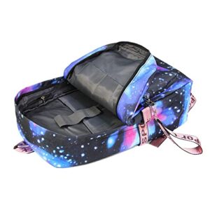 Mayooni Students Large Backpack Canvas Bookbag for Boys,Girls-Five Nights at Freddy's Schoolbag with USB Charging Port