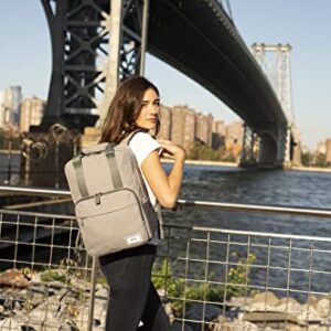 Solo Re:Claim 15.6 Inch Laptop Backpack, Grey, One Size